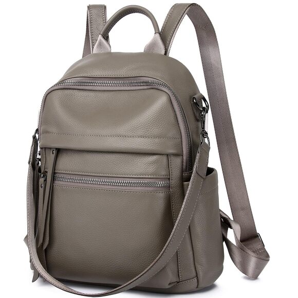 cheap soft leather backpack purse BOYATU Genuine for Women: Anti Theft Convertible Backpacks Ivy in Black Soft Grain Leather is your stylish sidekick for every adventure. Convertible Tan Leather Backpack